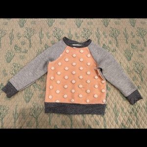 Miki Miette Pom Pom toddler sweater